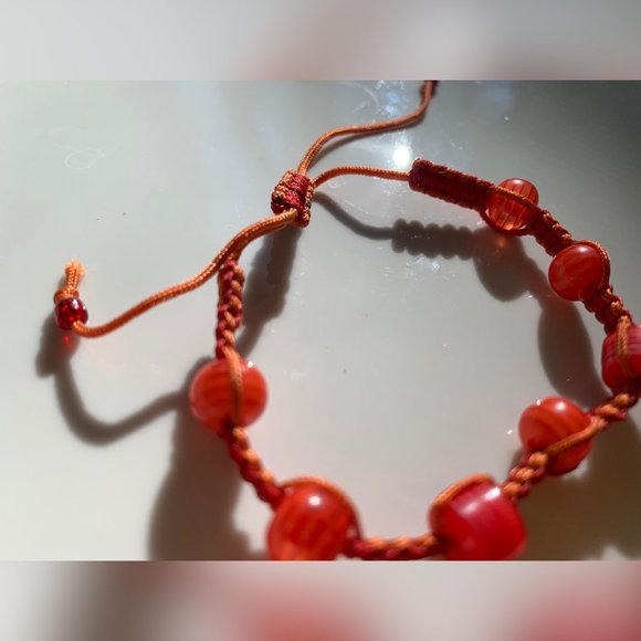 Swarovski Beaded Crochet Handmade Bracelet - Picture 4 of 5